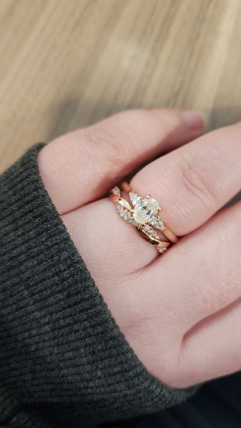 Gold Band With Oval Diamond, Engagement Ring Enhancer, Engagement Ring Enhancers, Rose Gold Wedding Band, Round Engagement Ring, Ring Enhancer, Round Engagement Rings, Rose Gold Wedding Bands, Dream Engagement