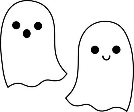 Cute Ghost Coloring Pages Ghost Template, Moldes Halloween, Ghost Drawing, Ghost Images, Easy Halloween Decorations, Ghost Cartoon, Art Halloween, Halloween Clipart, Halloween Backgrounds