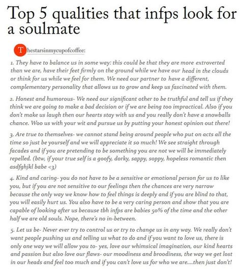 Absolutely nailed it. Infp Soulmate, Infp T Personality, Infp Relationships, Platonic Soulmates, Quotes Crush, Infp Personality Type, A Soulmate, Infp Personality, The Healer