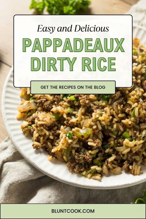 Pappadeaux Dirty Rice Recipe 2 Crawfish Rice Casserole, New Orleans Rice Recipes, French Creole Recipes, Jailhouse Rice Recipe, Dirty Rice Stuffed Bell Peppers, Southern Dirty Rice Recipe, Rice Dressing Cajun, Authentic Dirty Rice Recipe, Dirty Rice With Chicken Livers