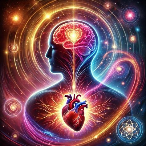 Did you know your heart and brain are in constant communication? When these two powerful centers are in sync, they create a state of coherence that can amplify your manifestation abilities! Align your thoughts and emotions, practice gratitude, and visualise from your heart space. Feel the energy flowing between your heart and mind, and watch your intentions turn into reality. This Sunday in my “Healing Portal” on Patreon I will be helping you strengthen the “Heart/Brain” energy to bring you... Brain And Heart Coherence, Heart Brain Coherence, Brain Energy, Heart And Brain, Heart Brain, Brain And Heart, Healing Heart, In Sync, Energy Flow