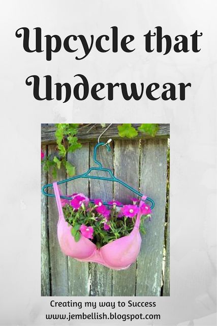 Ideas and Inspiration for Upcycling Underwear Repurpose Bras Ideas, Old Bras Repurpose, Upcycling Fabric, Bra Purse, Clothes Upcycling, Old Bras, Upcycling Projects, Upcycled Projects, Way To Success