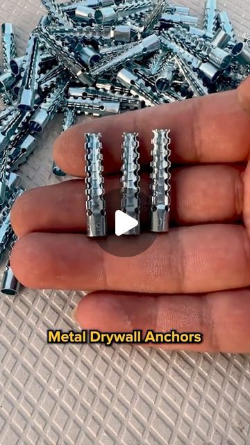 Mitch Tools on Instagram: "These Metal Drywall Anchors are a must-have for building🔥🛠️ #tools #besttools" Handyman Hacks, Drywall Anchors, Building Tools, Drywall, Anchors, Tools, Building, On Instagram, Instagram