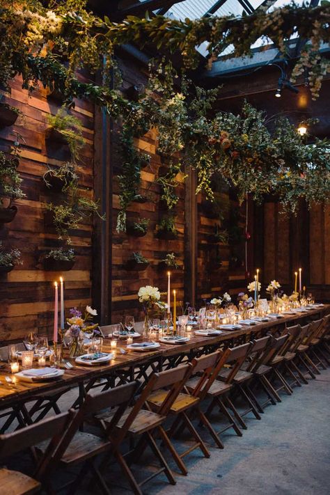 Samm Blake, Brooklyn Winery, New York Wedding Venues, Table Flower, Brooklyn Wedding, Artistic Wedding, Wedding Aesthetic, Martha Stewart Weddings, Wedding Table Decorations