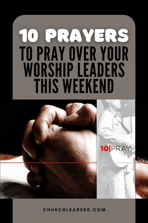 Here are some ways to pray over the ones who will lead the worship music at your church this weekend. Take 15 minutes today and lift them up to God. #prayer #worshipleaders #prayerofprotection Praise And Worship Prayer, Worship Leading, Intercession Prayers, Prayer Topics, Ways To Pray, Worship Prayer, Closing Prayer, Prayer Points, Prayer For Church