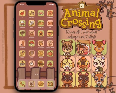 Excited to share the latest addition to my #etsy shop: Fall Animal Crossing App Icons, iOS 14, iPhone, Android, iPad icons, hand drawn aesthetic icon pack, autumn aesthetic #appicons #aestheticappicons #iphoneicons #androidappicons #ipadappicons #ios14appicons #animalcrossingicon https://etsy.me/3kQCczr Fall Animal Crossing, Animal Crossing App Icons, Hand Drawn Aesthetic, Icons Hand Drawn, Android App Icon, Ipad Icons, Android Icons, Ipad Ios, Hand Drawn Icons