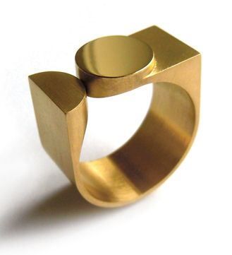 Oxx jewellery Architectural Rings, Contemporary Ring, Polymer Jewelry, Chunky Jewelry, Jewelry Photography, Geometric Jewelry, Top Drawer, Contemporary Jewellery, Brass Jewelry