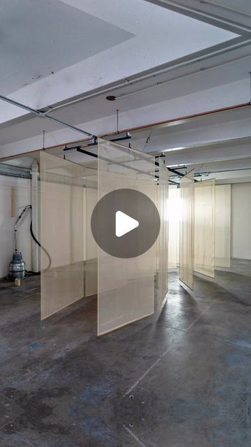 Johannes Langkamp on Instagram: "So happy about the way this work turned out. Kinetic installation: Opening/Closing Structure (2023) Supported by #centrumbeeldendekunstrotterdam #timelapse #kineticsculpture #contemporaryart #sculpturekinetic #fabric #industrialcomponents" Kinetic Installation, Kinetic Architecture, Artistic Installation, Kinetic Art, Kinetic Sculpture, So Happy, No Way, Contemporary Art, Turn Ons