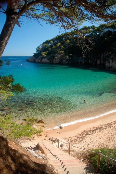 Aiguablava, Begur, #Costa Brava Begur Spain, Spain Catalonia, Spain Beach, Costa Brava Spain, Spain Holiday, Girona Spain, Places In Spain, Spain Holidays, Barcelona Travel