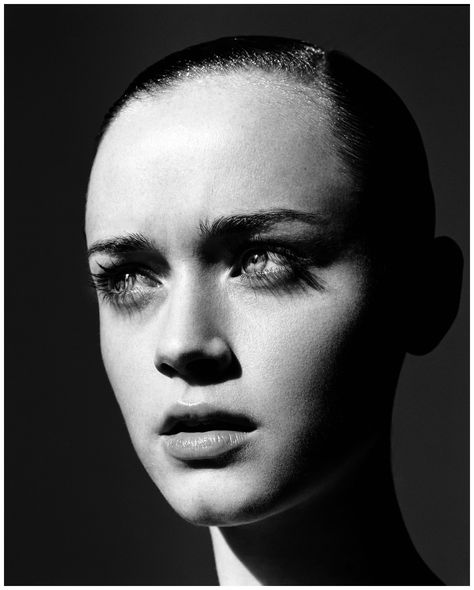 Alexis Bledel - Photographed by Bryan Adams Hard Light Photography, Bryan Adams Photography, Shadow Portraits, Black And White People, Celebrity Photography, Patrick Demarchelier, Alexis Bledel, Bryan Adams, Richard Avedon