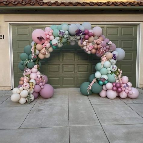 Enchanted Garden Balloon Arch, Fairy First Balloon Garland, Garden Party Balloon Garland, Enchanted Garden Balloon Garland, Storybook Balloon Arch, Fairy First Birthday Balloon Arch, Enchanted Forest Balloon Garland, Fairy Balloon Garland, Bunny Backdrop