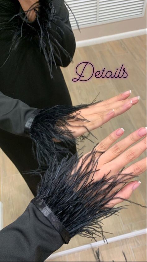 Feather Clothing, Reworked Clothes, Winter Fashion Looks, Muslim Fashion Hijab Outfits, Muslim Fashion Hijab, Aesthetic Eyes, Designer Party Wear Dresses, Bridal Garter, Classy Dress Outfits