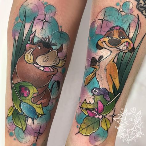 Lion King Tattoos, Rafiki Tattoo, Watercolor Animal Tattoo, Hyena Tattoo, Love Heart Tattoo, Lion King Tattoo, Song Tattoos, Spirit Tattoo, Scar Tattoo