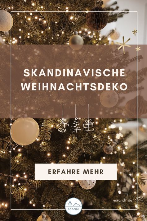 Schlichte Eleganz im Kerzenschein: Skandinavische Weihnachtsdekoration verzaubert mit minimalistischem Design und natürlichen Elementen, um ein gemütliches, festliches Ambiente zu schaffen. Was die Deko aus dem Norden noch ausmacht, erfährst du bei uns. Mach es dir hyggelig ❄️🎄✨ Advent, Christmas, Quick Saves, Design