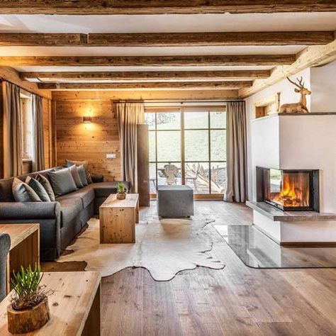 Log Home Interior, Family Ski, Chalet Design, Ski Chalets, Luxury Family, Italian Alps, Cabin Living, Urban Lifestyle, The Alps