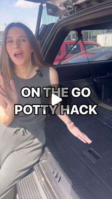 Kelly Stumpe - The Car Mom on Instagram: "You gotta do what you gotta do 🤣 comment potty for a link!" Potty Training While Traveling, Car Potty For Kids, Portable Potty Ideas, Diy Portable Toilet For Car, Potty Training On The Go, Camping Potty Ideas, Potty Training Car Kit, Mom Car Hacks, Stuff To Do In The Car