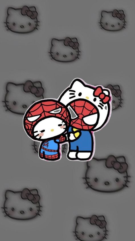 Hello Kitty And Spiderman, Pink Wallpaper Hello Kitty, Pretty Wallpaper Ipad, Images Hello Kitty, Walpaper Hello Kitty, Beautiful Nature Wallpaper Hd, Bmw Love, Hello Kit, Iphone Wallpaper Girly