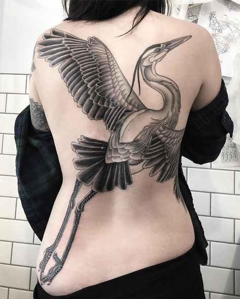 Lost Boys Tattoo, Boys Tattoo, Private Tattoo Studio, Heron Tattoo, Crane Tattoo, Private Tattoos, Abstract Tattoo Designs, Tatoo Inspiration, Japanese Sleeve Tattoos