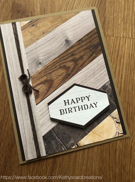 Masculine Cards Handmade, Masculine Birthday Cards, Bday Cards, Boy Cards, Cricut Cards, Birthday Cards For Men, Birthday Cards Diy, Stamping Up Cards, Male Cards