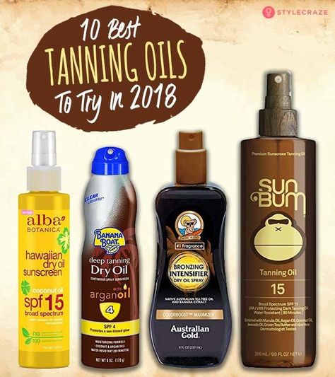 10 Best Tanning Oils To Try In 2018 #beauty #tips #tan #oils At Home Tanning Oil, Sun Tanning Tips, Best Tanning Oil, Tanning Oils, Uses For Coconut Oil, How To Tan, Tanning Routine, Tanning Skin Care, Best Tanning Lotion