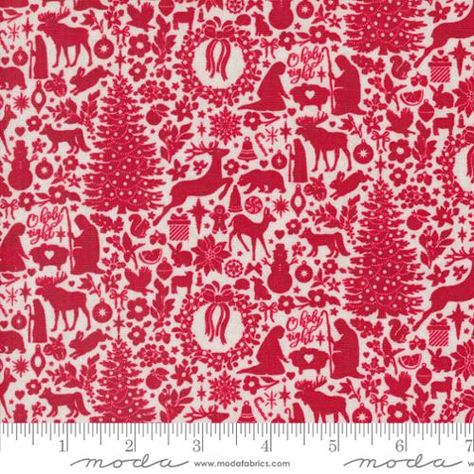 Pine Valley Berry 30742 11 Moda #1 Christmas Palette, Pine Valley, Moda Fabric, Shabby Fabrics, O Holy Night, Holiday Patterns, Basic Grey, Holy Night, Holiday Projects