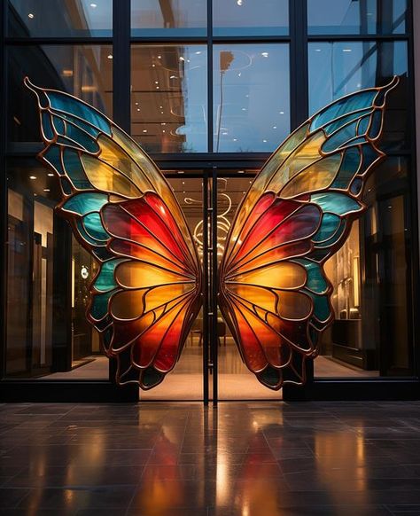 The Butterfly Portal for a luxury brand store ✨ Concept design created by @simgegoktay with midjourney Butterfly Concept Architecture, Luxury Brand Store, Store Concept Design, Butterfly Concept, Italian Glamour, Store Concept, Brand Store, Concept Architecture, Luxury Store