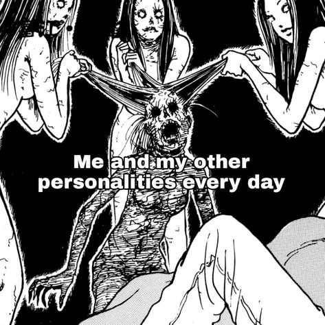 #tomie#junjiitomeme Moe Anime, Junji Ito, Im Going Crazy, Silly Me, Whisper Quotes, Lose My Mind, Just Girly Things, How I Feel, Going Crazy