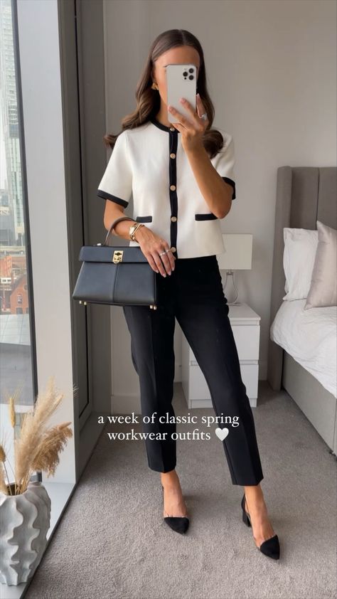 whatemwore's SS24 workwear Collection on LTK Librarian Chic Outfits, Court Outfit, Spring Workwear, Workwear Outfits, Casual Work Outfits Women, Business Attire Women, Corporate Attire, Corporate Fashion, Professional Outfits Women