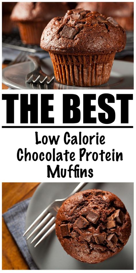 Protein Breakfast Muffins Low Carb, Chocolate Protein Muffins Low Carb, High Protein Low Carb Muffins Healthy, Healthy Muffins With Protein Powder, Low Calorie High Protein Breakfast Muffins, Healthy Muffin Recipes Protein, Healthy High Protein Breakfast Muffins, Uses For Chocolate Protein Powder, Healthy Chocolate Protein Muffins