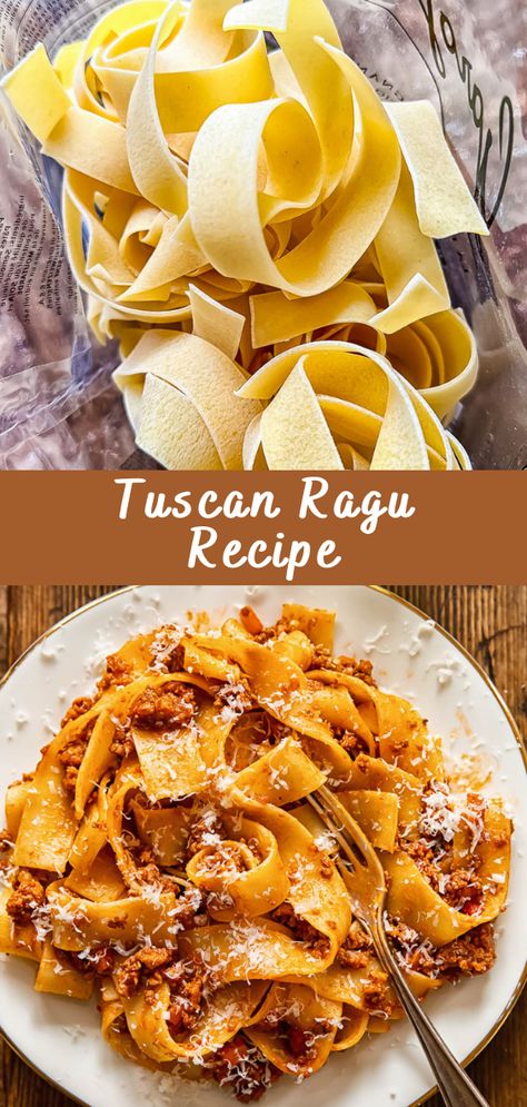 Tuscan Ragu Recipe: A Taste of Italy in Your Kitchen Introduction Indulge in the hearty and comforting flavors of Italy with this Tuscan Ragu recipe. Originating from the picturesque region of Tuscany, this slow-cooked meat sauce is a culinary masterpiece that will transport your taste buds to the Italian countryside. The Charm of Tuscan Ragu […] The post Tuscan Ragu Recipe appeared first on Cheff Recipes. Chicken Ragu Recipes, Tuscan Ragu Recipe, Tuscan Ragu, Tuscany Recipes, Chicken Ragu, Tuscan Pasta, Sausage Ragu, Pork Ragu, Ragu Sauce