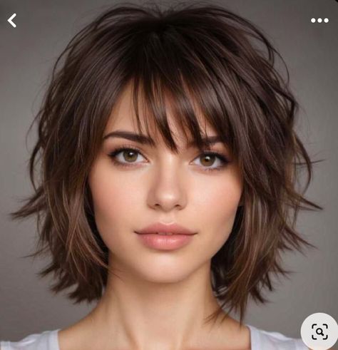 Layer Haircut, Messy Bob, Haircuts For Medium Length Hair, Bob Cuts, Haircuts For Women Over 50, Layered Haircuts For Medium Hair, Hairstyles And Haircuts, Choppy Bob Hairstyles, Choppy Bob