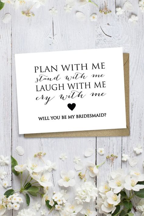 Wedding Squad, Best Bridesmaid Gifts, Be My Maid Of Honor, Bridesmaid Gifts Unique, Asking Bridesmaids, Unique Bridesmaid, Bridesmaid Boxes, Be My Bridesmaid Cards, Gettin Hitched