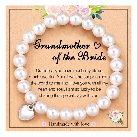 Bridesmaid Pearl Bracelet, Bride Bracelet, Wedding Blessing, Groom Gifts, Pearl Bracelet Wedding, Mother Of The Groom Gifts, Mother In Law Gifts, Wedding Gifts For Bride, Elastic Rope