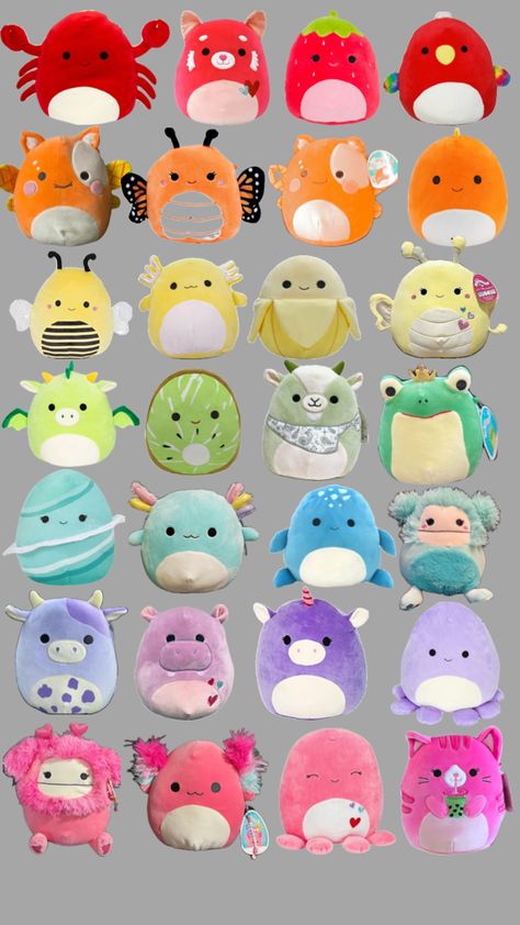 Preppy Rainbow, Shuffles Preppy, Mass Extinction, Cute Squishies, Preppy Summer, Birthday List, Cute Stuffed Animals, Birthday Wishlist, Cute Toys