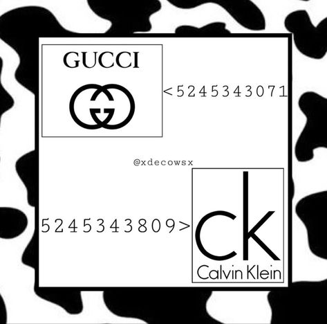 Baddie Picture Codes Bloxburg, Bloxburg Gucci Decal Codes, Bloxburg Channel Decals, Gucci Decals Bloxburg, Bloxburg New York Decal Codes, Bloxburg Designer Decals, Gucci Bloxburg Codes, Bloxburg Shop Decals Codes, Bloxburg Key Decal