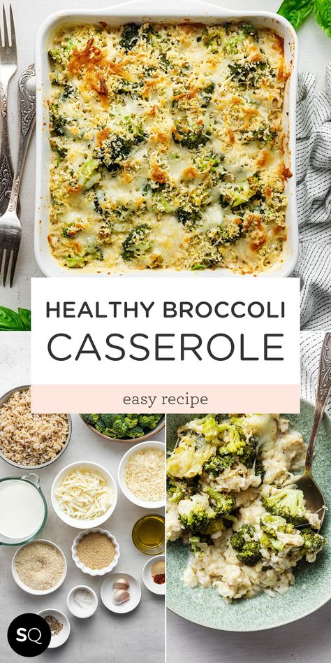 This Lightened Up Broccoli Casserole is a fresh take on an old favorite. It’s easy to make and bursting with strong flavors, but it’s also a food that you’ll feel good about putting in your body. Healthy Broccoli Casserole | Healthy Dinner Recipe | Simply Quinoa Healthy Broccoli Casserole, Broccoli Casserole Healthy, Casserole Healthy, Quinoa Recipes Healthy, Broccoli Recipes Casserole, Healthy Broccoli, Veggie Casserole, Crockpot Healthy, Healthy Dinner Recipe