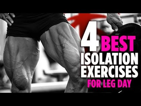 The 4 Best Isolation Exercises for Leg Day - Bigger Stronger Leaner - Forums - T Nation Leg Isolation Exercises, Quad Isolation Exercise, Compound Vs Isolation Exercises, Glute Isolation Exercises, Leg Day Mobility Warm Up, How To Structure Leg Day, Hip Abduction Machine, Hamstring Curl Machine, Glute Medius