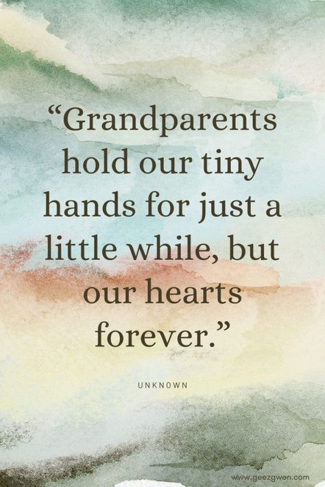 Grand Parents Day Quotes, Quotes About Grandparents, Grandparents Day Quotes, Parents Day Quotes, Grandparent Quotes, God's Miracles Quotes, Short And Sweet Quotes, Grandkids Quotes, Grandparents Day Cards