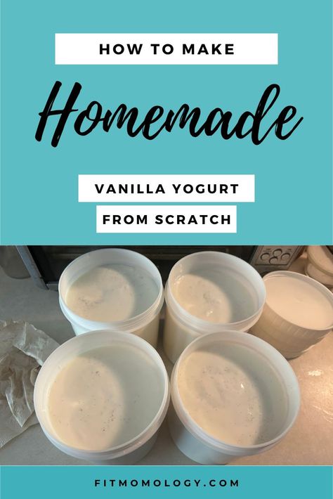 Discover how to make your own creamy and flavorful homemade vanilla yogurt with this easy step-by-step guide. It’s perfect for breakfast, snacks, or desserts, and you can customize it with your favorite toppings. Skip the store-bought options and enjoy a healthier, more delicious treat that’s free of additives and preservatives. Follow our recipe for a tangy, rich yogurt experience! #HomemadeYogurt #VanillaYogurt #HealthyRecipes #DIYYogurt #YogurtLovers #fitmomology Homemade Flavored Yogurt Recipes, Homemade Yogurt Starter Culture, Drinkable Yogurt For Kids, Homemade Vanilla Yogurt Recipes, Homemade Danimals Yogurt, Make Yogurt Homemade, Making Yogurt Homemade, Yogurt Recipes Homemade, Homemade Vanilla Yogurt