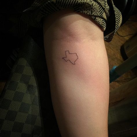 ✞ on Instagram: “Texas is the reason” Texas State Tattoos Women, Mini Texas Tattoo, Texas Fine Line Tattoo, State Of Texas Tattoo, Dainty Texas Tattoo, Texas State Tattoo, Tiny Texas Tattoo, Texas Outline Tattoo, Small Texas Tattoo