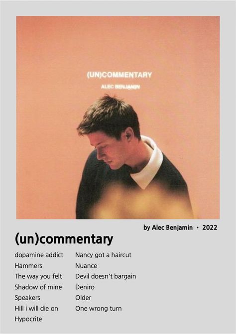 Minimalist Album Poster, Album Cover Wall Decor, Alec Benjamin, Iphone Wallpaper Music, Minimalist Music, Music Poster Ideas, Music Recommendations, Music Album Covers, Audio Music