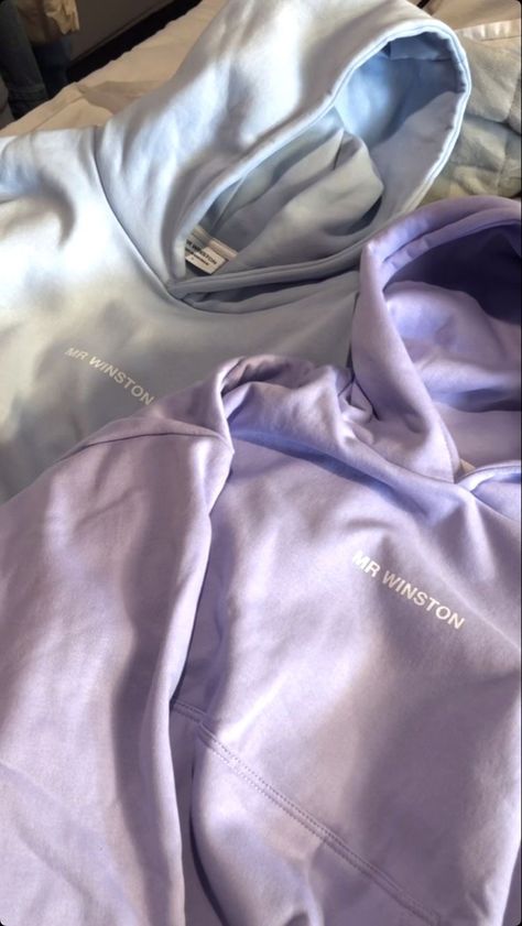 Mr Winston Hoodie, Mr Winston, Hoodie Aesthetic, Aesthetic Fashion, Christmas List, Blue And Purple, Light Blue, Cute Outfits, Lifestyle