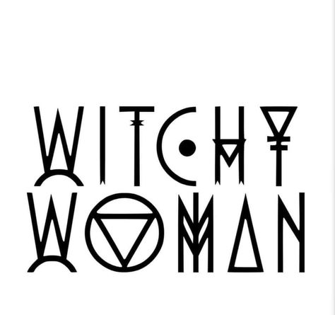 Witchy Quotes, Witch Symbols, Mystical Tattoos, Halloween Cricut, Witchy Women, Art Planner, Witch Quotes, Pagan Goddess, Witch Tattoo