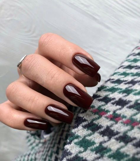 Shellac Nails Fall, Brown Acrylic Nails, Kutek Disney, Brown Nails Design, October Nails, Nagel Tips, Smink Inspiration, Classy Acrylic Nails, Makijaż Smokey Eye