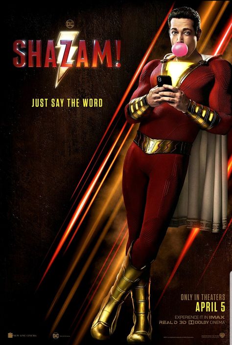 April 3, 2019 Shazam Movie, Tam Film, Ross Butler, Djimon Hounsou, Melanie Laurent, Adam Brody, Rebecca Romijn, Mark Strong, Nikolaj Coster Waldau