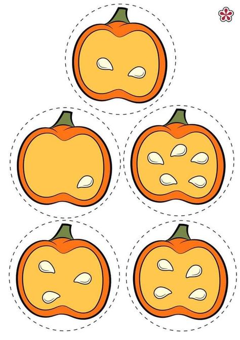 Pumpkin Crafts Preschool, Pumpkin Shapes, Pumpkin Math, Preschool Art Projects, Fall Preschool Activities, Pumpkin Activities, Fall Kindergarten, Counting Worksheets, Halloween Preschool