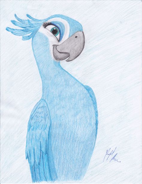 Disney Drawings Sketches, Disney Art Drawings, Disney Drawings, A Drawing, Pencil Art, Art Drawings Sketches, Disney Art, Animal Drawings, Parrot