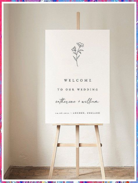 Wedding Welcome Table - No idea how to start looking for the correct solution for your needs? Look no further, check out for everything you need here. Black Wedding Signs, Wedding Welcome Sign Black, Black Wedding Welcome Sign, Welcome Sign Minimalist, Wedding Welcome Table, Minimalist Wedding Decor, Wedding Poster, Welcome Table, בר מצווה