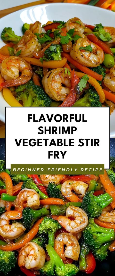 Image for Flavorful Shrimp Vegetable Stir Fry Healthy Shrimp And Veggie Recipes, Shrimp Veggie Stir Fry, Shrimp Stir Fry Recipes Healthy, Vegan Shrimp Recipes, Healthy Shrimp Recipes Clean Eating, High Protein Shrimp Recipes, Shrimp And Veggies Recipes, Shrimp Dishes Healthy, Clean Simple Eats Recipes