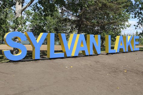 Sylvan Lake #sylvanlake #yeg #yyc #BC #saskatchewan #alberta Sylvan Lake Alberta, Canada Lake, Inflatable Obstacle Course, Sylvan Lake, Gas Service, Outdoor Movie, Outdoor Market, Golf Resort, A Town